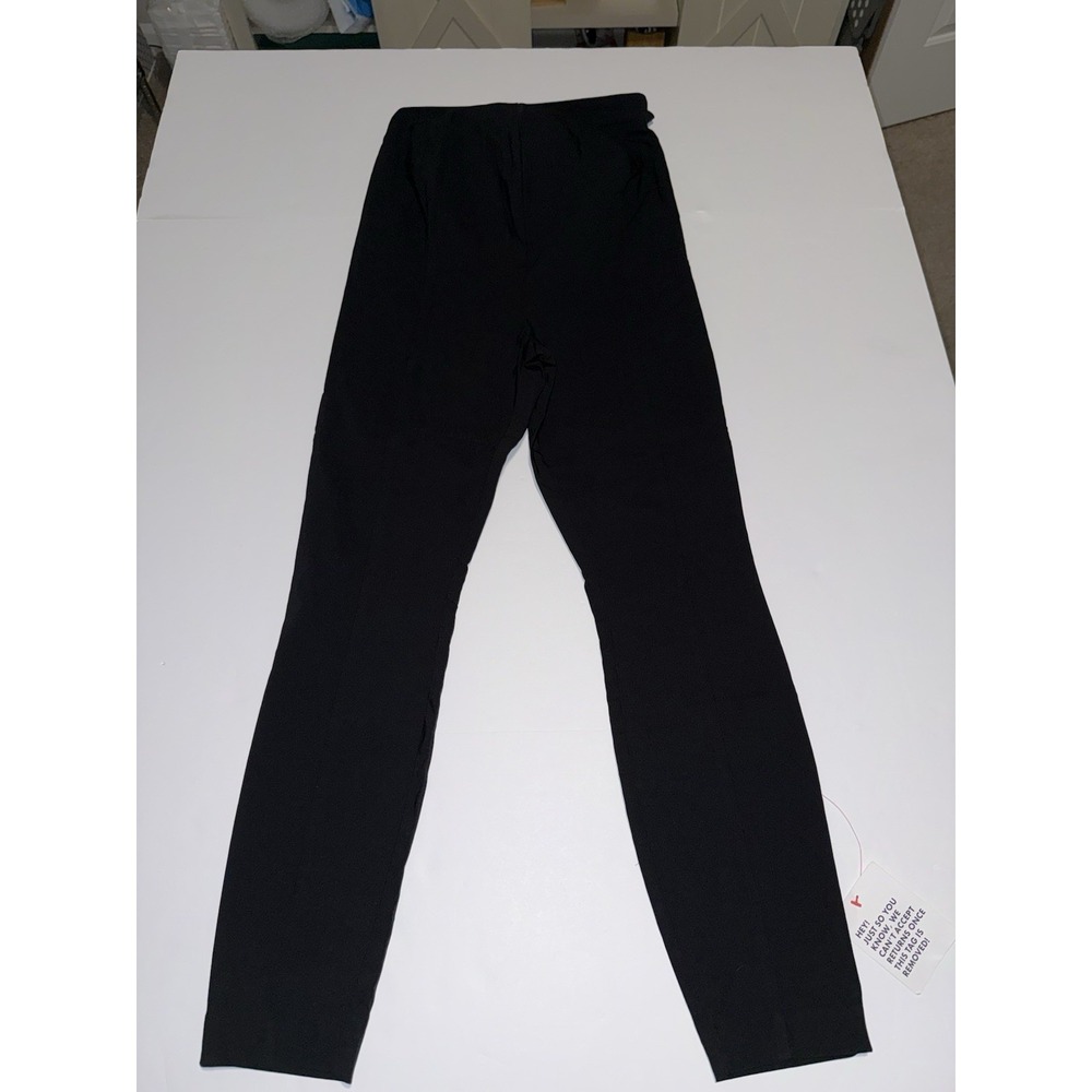 ASOS Maternity Pull On Dress Pants Black 4 Elastic Waist Mat Baby Pregnant NWT